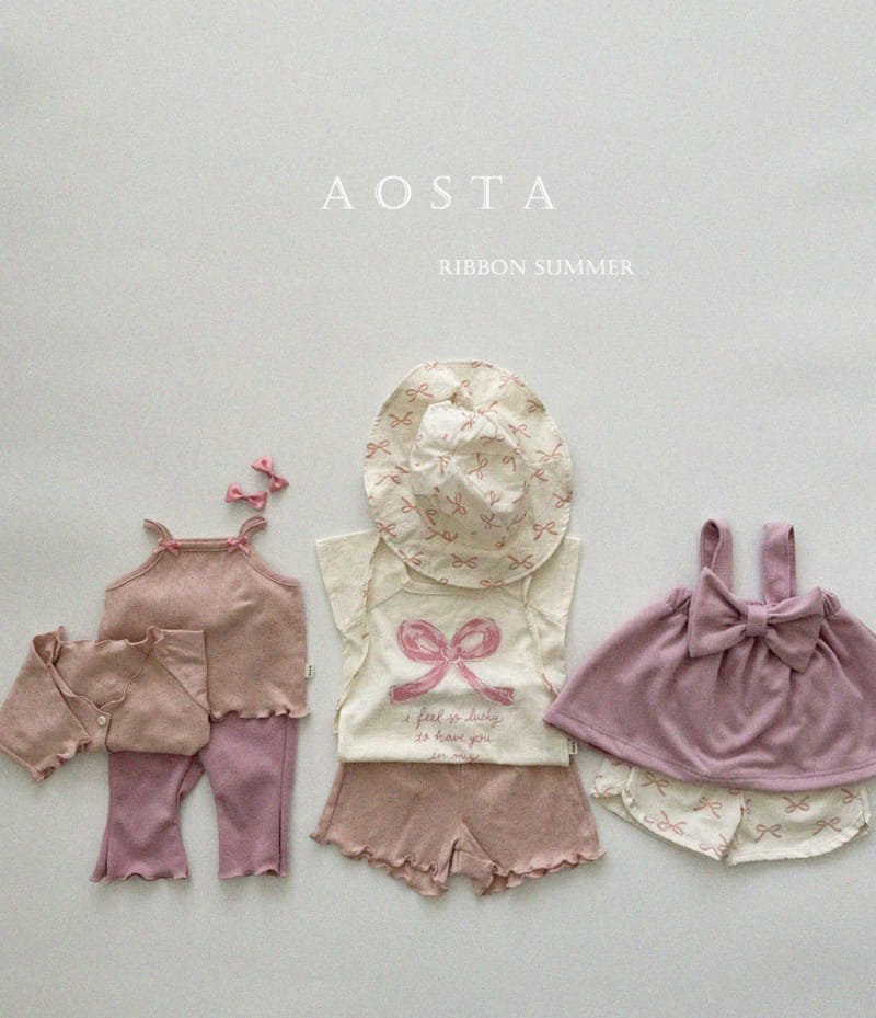 Aosta - Korean Children Fashion - #discoveringself - Heart Ribbon Tee - 11