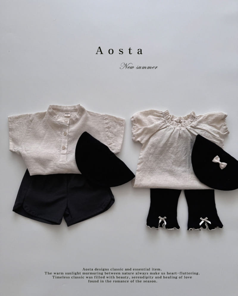 Aosta - Korean Children Fashion - #designkidswear - Le L Shirt - 4