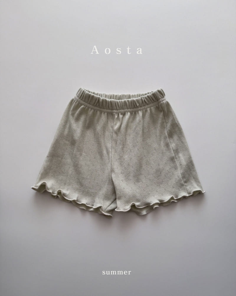 Aosta - Korean Children Fashion - #discoveringself - Eyelet Pants - 5