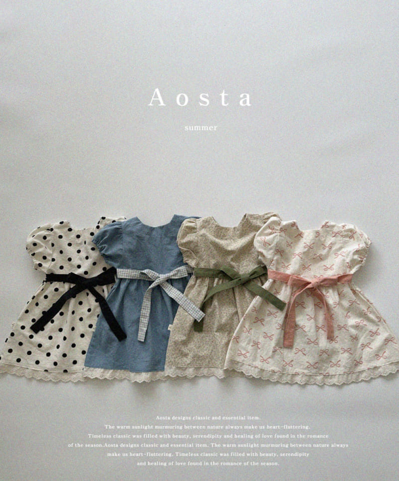 Aosta - Korean Children Fashion - #fashionkids - Summer One-piece - 2