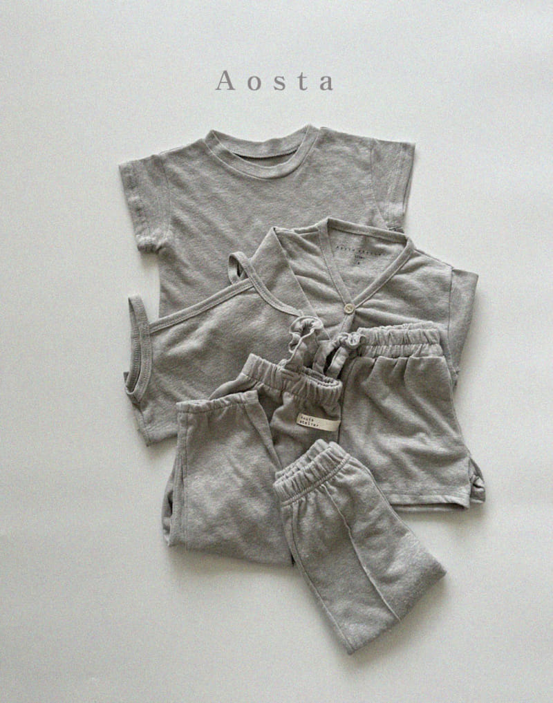 Aosta - Korean Children Fashion - #kidsshorts - Linen Tee - 8