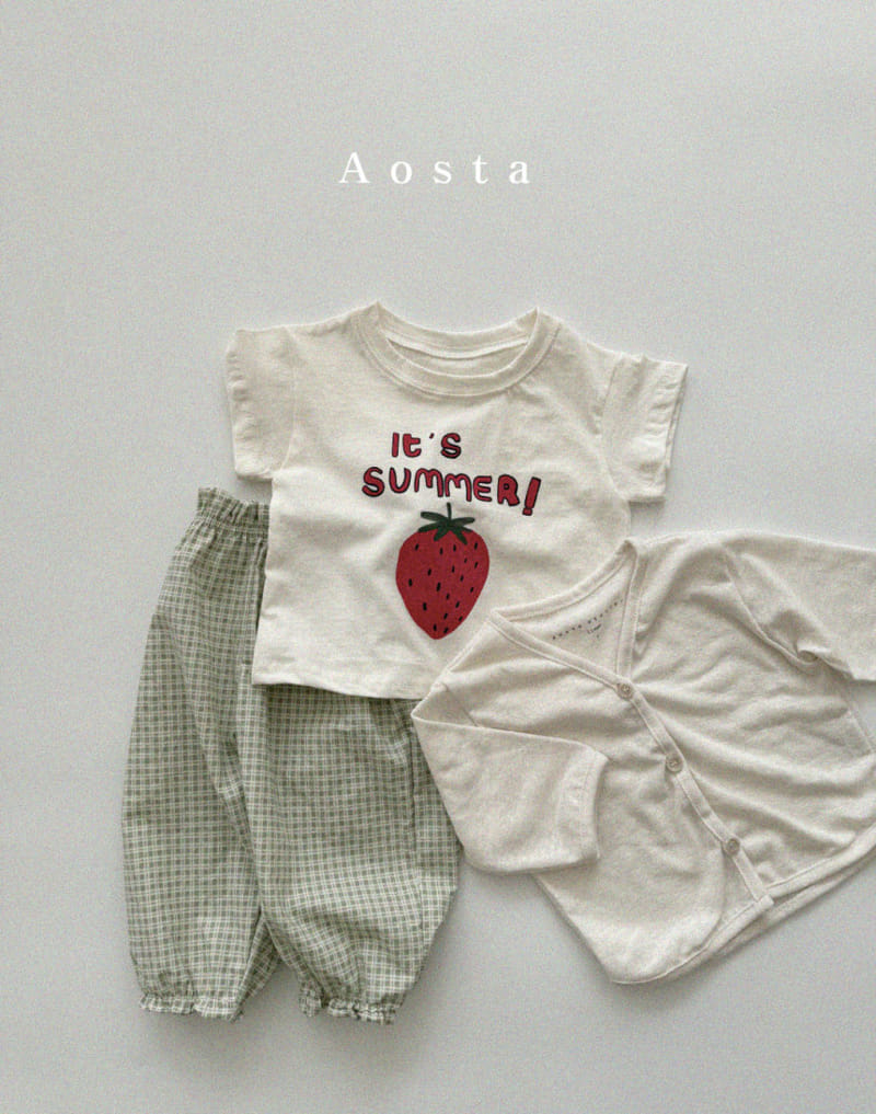 Aosta - Korean Children Fashion - #kidsstore - Strawberry Tee - 9