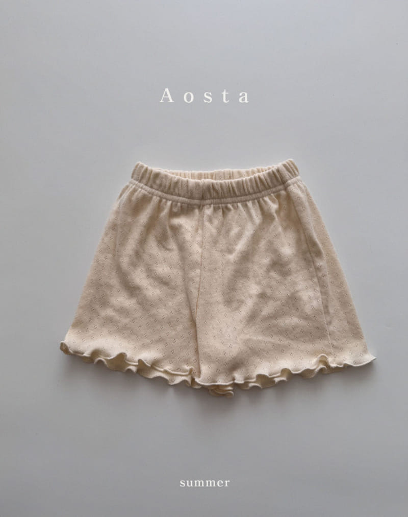 Aosta - Korean Children Fashion - #kidsstore - Eyelet Pants - 8