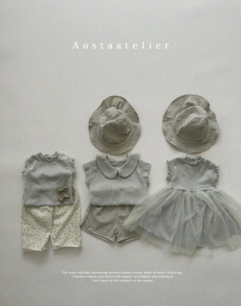 Aosta - Korean Children Fashion - #kidsstore - Round Collar Tee - 6