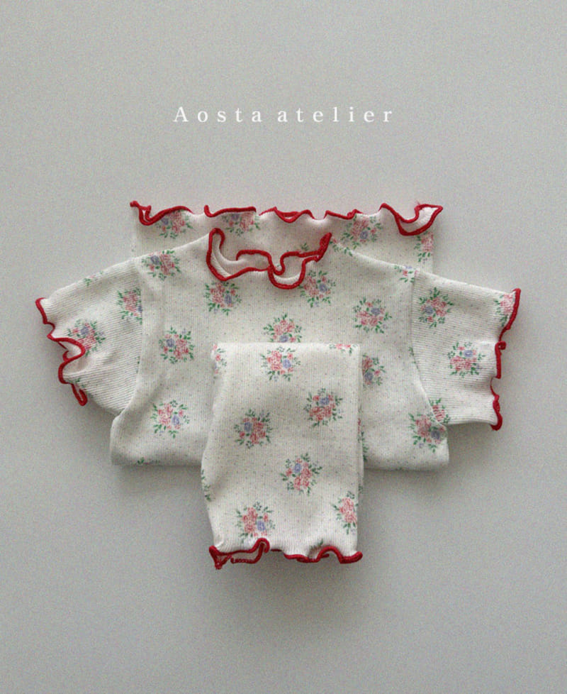 Aosta - Korean Children Fashion - #kidzfashiontrend - Summer Flower Easy Wear - 5