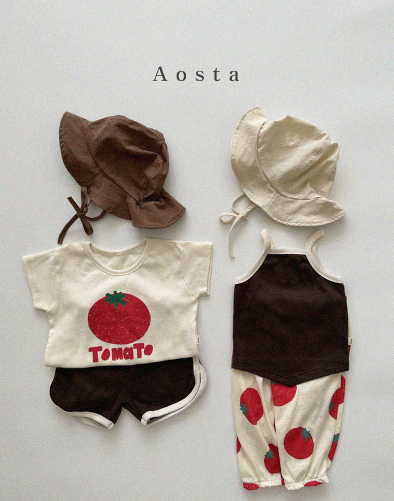 Aosta - Korean Children Fashion - #kidzfashiontrend - Rib String Sleeveless Tee - 10