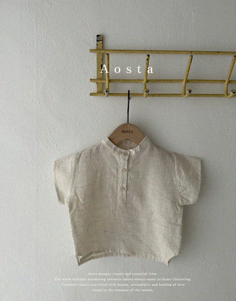 Aosta - Korean Children Fashion - #kidzfashiontrend - Le L Shirt - 8