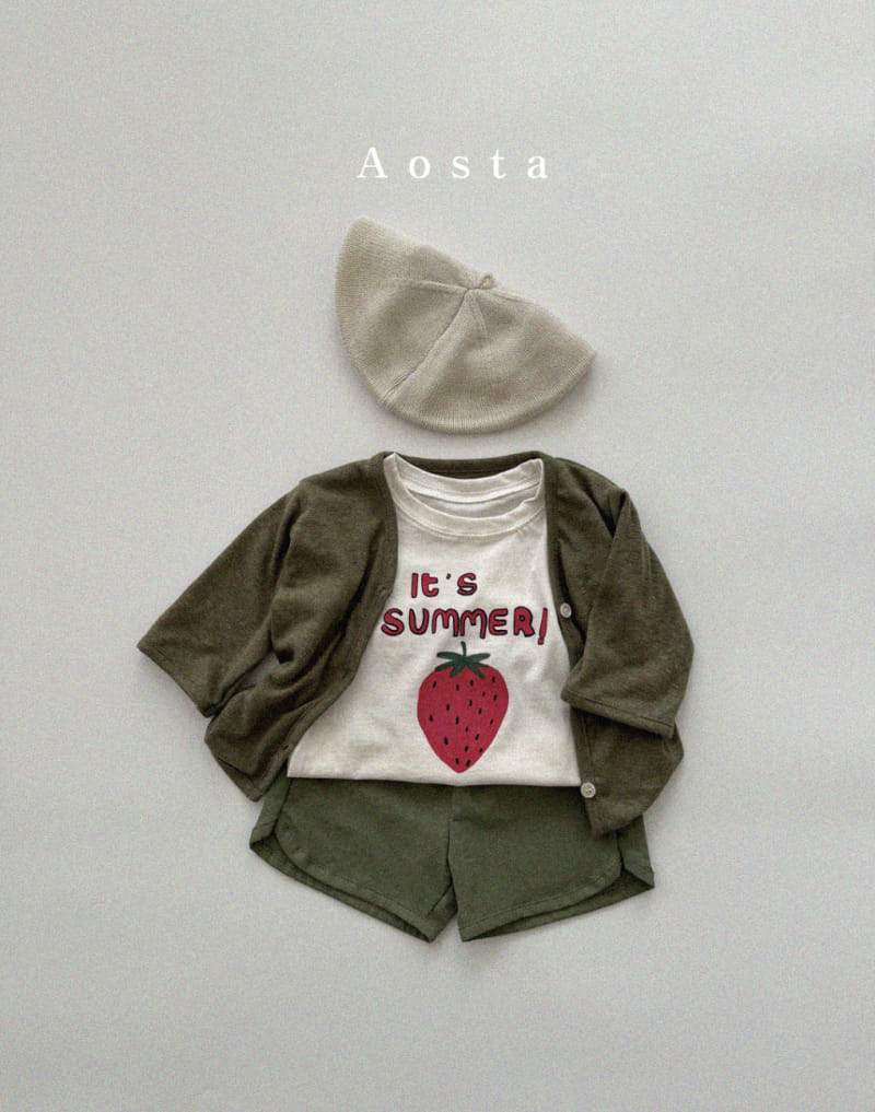 Aosta - Korean Children Fashion - #kidzfashiontrend - Strawberry Tee - 10