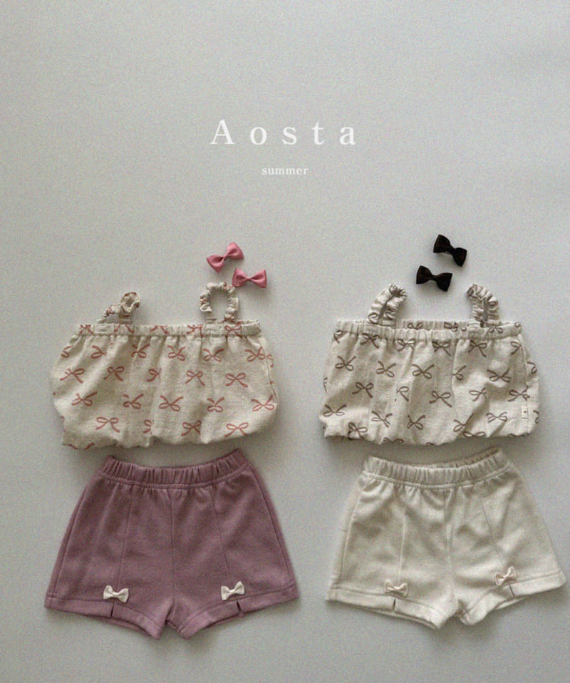 Aosta - Korean Children Fashion - #littlefashionista - Ribbon Blouse - 8
