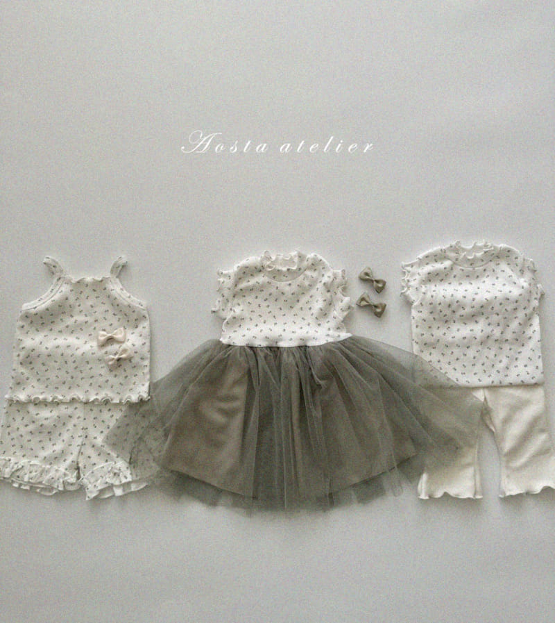 Aosta - Korean Children Fashion - #littlefashionista - Camellia Frill Pants - 7