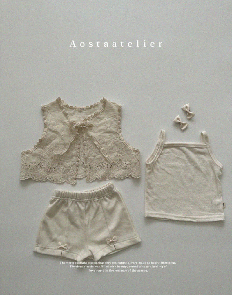 Aosta - Korean Children Fashion - #minifashionista - Ribbon Shorts - 3
