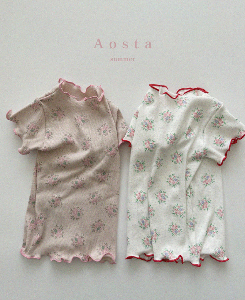 Aosta - Korean Children Fashion - #prettylittlegirls - Summer Flower Easy Wear - 10