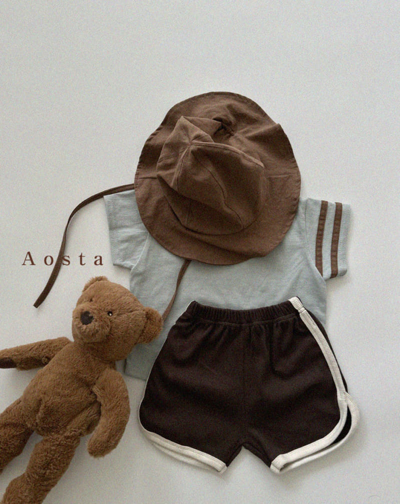 Aosta - Korean Children Fashion - #stylishchildhood - Line Tee - 11