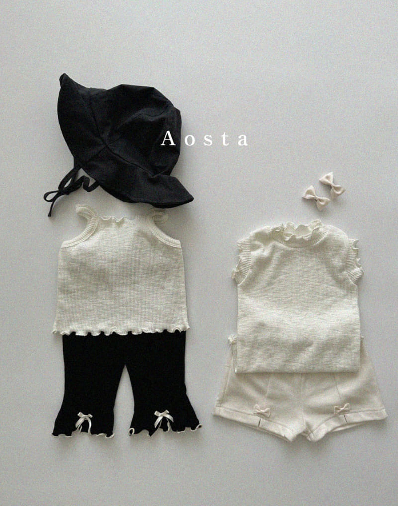 Aosta - Korean Children Fashion - #stylishchildhood - Ribbon Pants - 8
