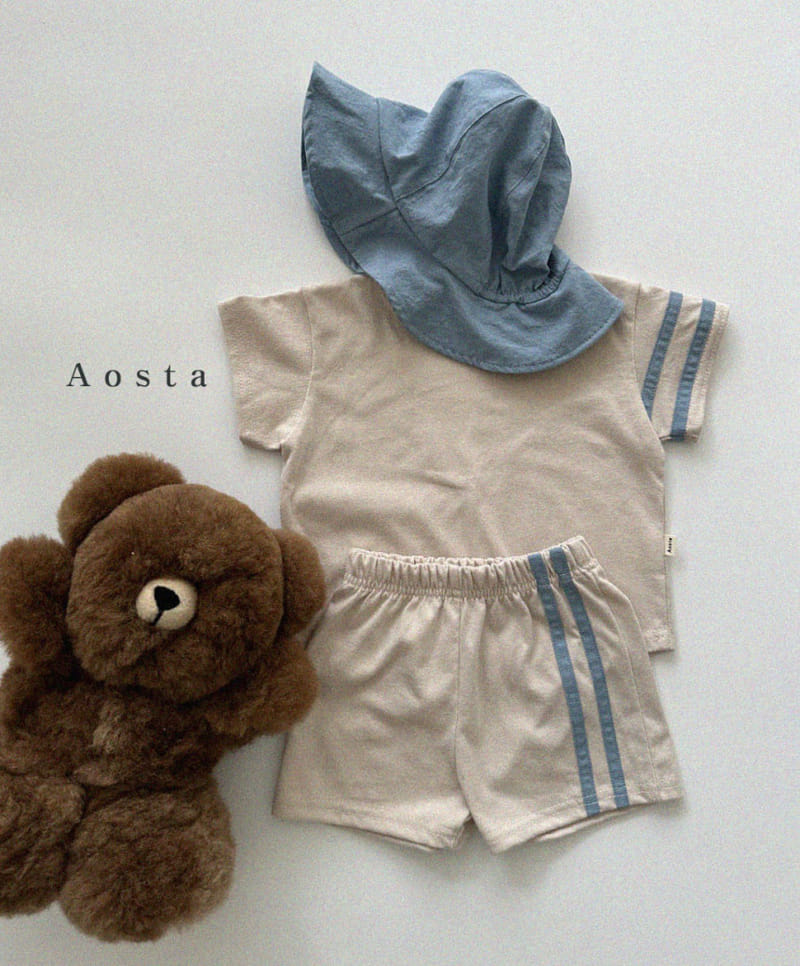 Aosta - Korean Children Fashion - #todddlerfashion - Line Tee - 9