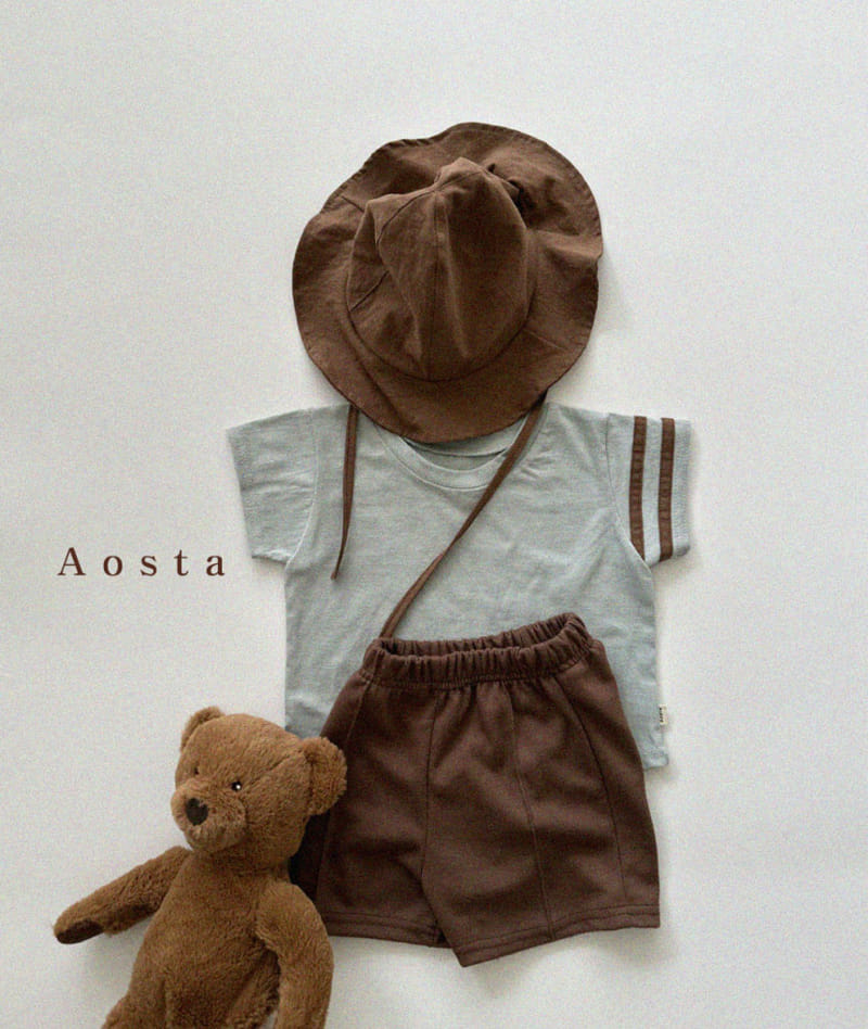 Aosta - Korean Children Fashion - #toddlerclothing - Line Tee - 10