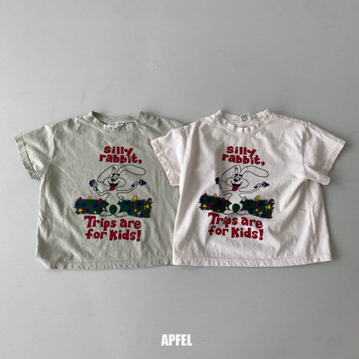 Apfel - Korean Children Fashion - #designkidswear - Rabbit Tee - 7