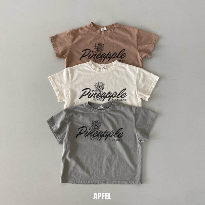 Apfel - Korean Children Fashion - #littlefashionista - Painting Tee