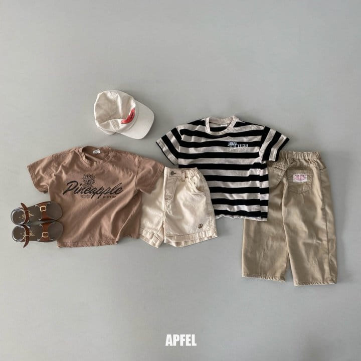 Apfel - Korean Children Fashion - #minifashionista - Painting Tee - 4