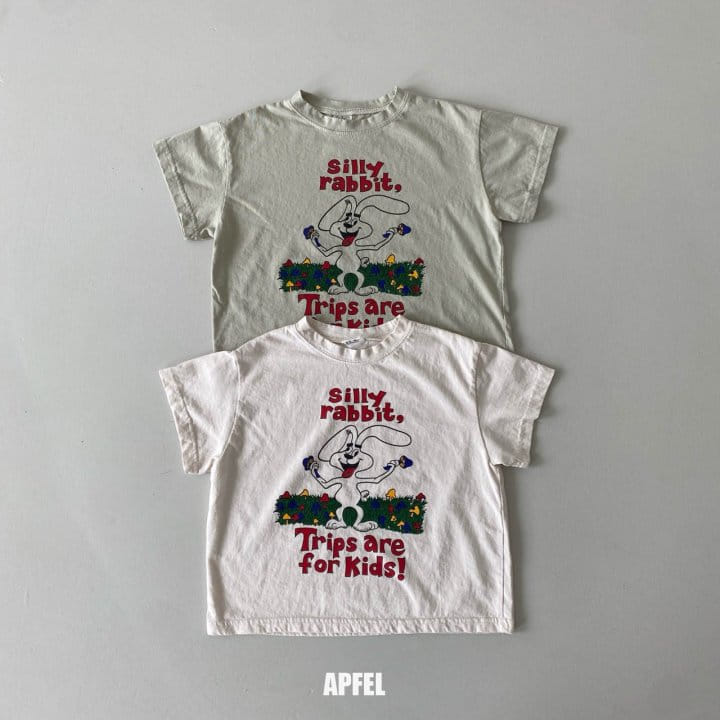 Apfel - Korean Children Fashion - #prettylittlegirls - Rabbit Tee