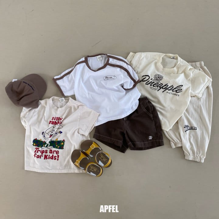 Apfel - Korean Children Fashion - #toddlerclothing - Painting Tee - 6