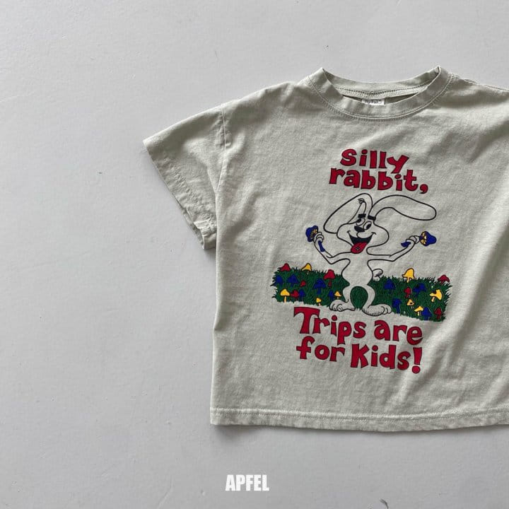 Apfel - Korean Children Fashion - #toddlerclothing - Rabbit Tee - 3