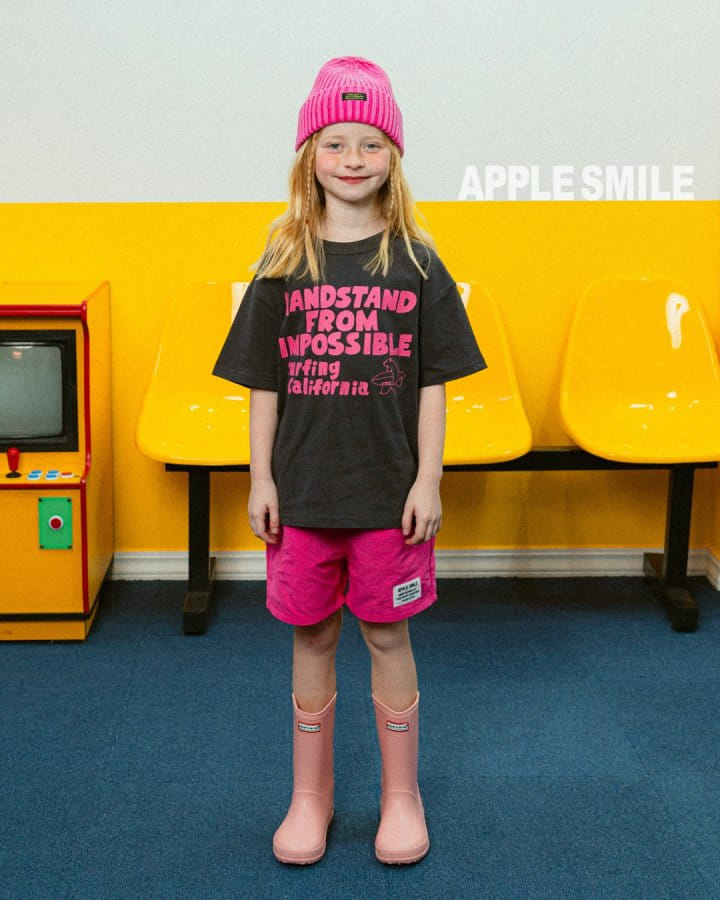 Apple Smile - Korean Children Fashion - #designkidswear - Surfing Bear Tee - 9