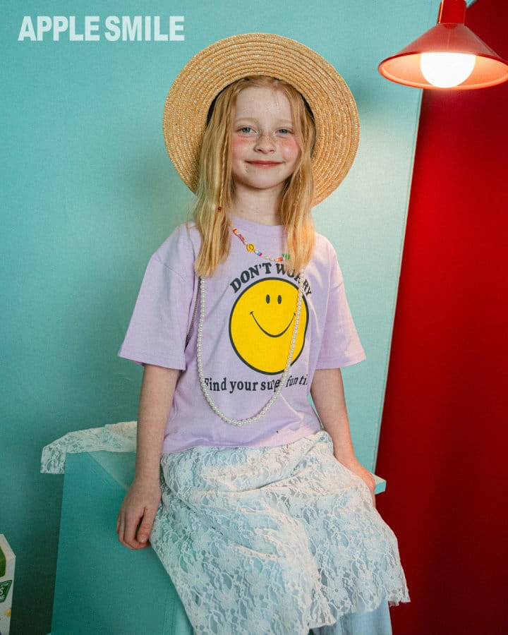 Apple Smile - Korean Children Fashion - #magicofchildhood - Smile One-Piece - 4
