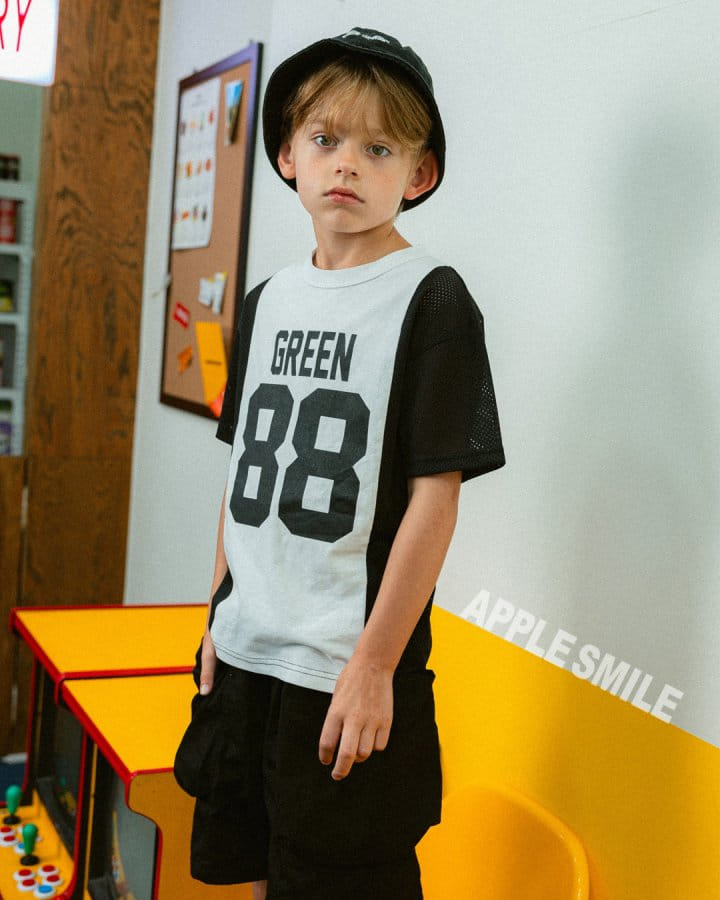 Apple Smile - Korean Children Fashion - #todddlerfashion - 88 Tee - 7