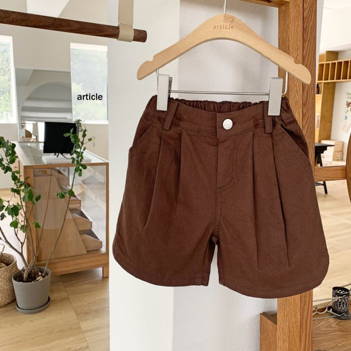 Article - Korean Children Fashion - #toddlerclothing - Mug Two Tuck Shorts - 8