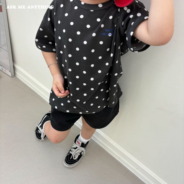 Ask Me Anything - Korean Children Fashion - #childofig - Feel Dot Tee - 4