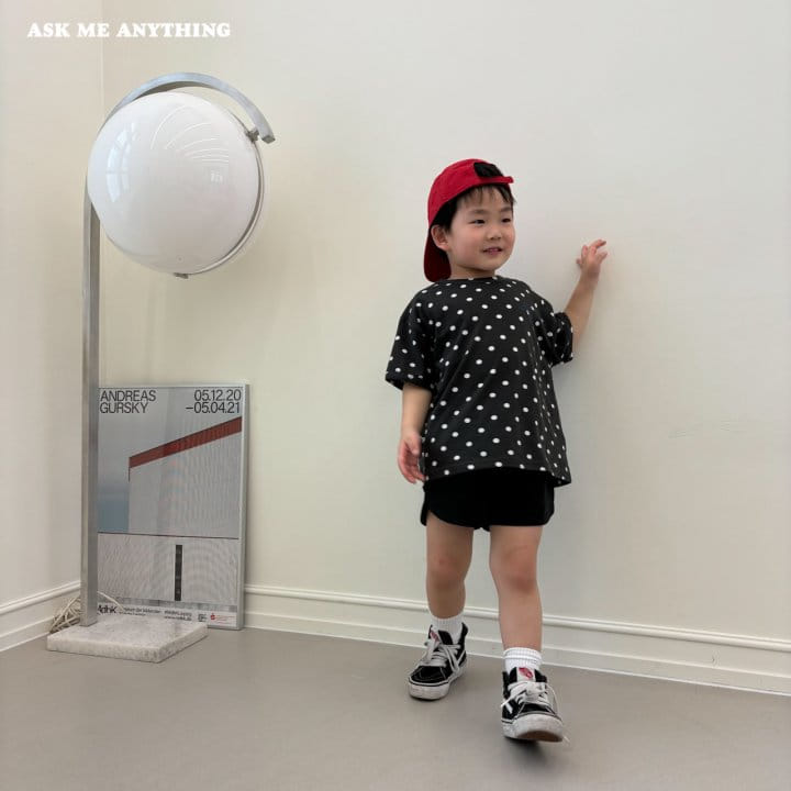 Ask Me Anything - Korean Children Fashion - #stylishchildhood - Feel Dot Tee - 2