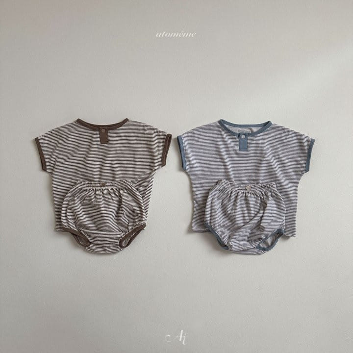Atomeme - Korean Baby Fashion - #babyboutique - Coconut Top Bottom Set