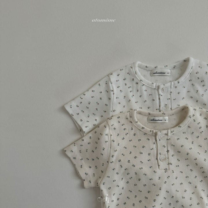 Atomeme - Korean Baby Fashion - #babyboutique - To You Flower Tee - 6