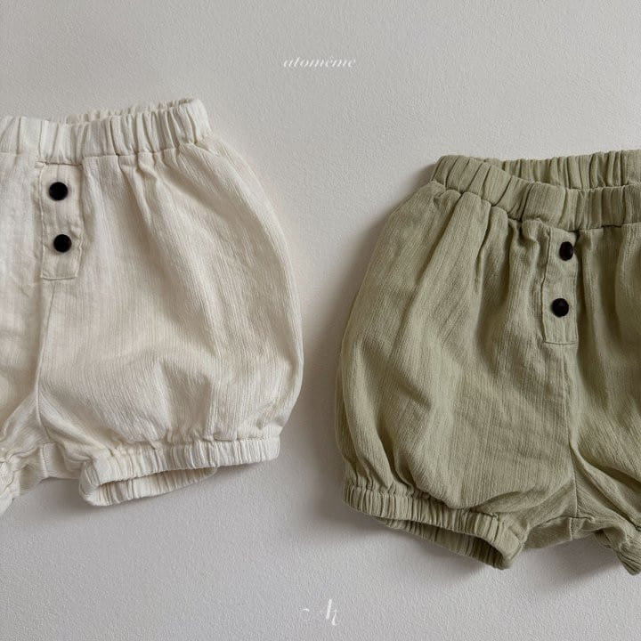 Atomeme - Korean Baby Fashion - #babyboutique - Two Button Shorts