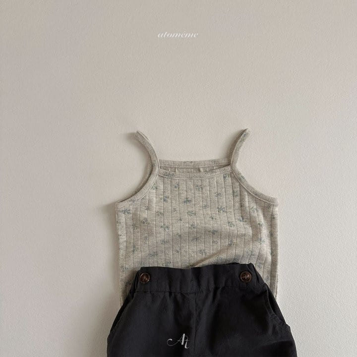 Atomeme - Korean Baby Fashion - #babyboutique - Molly String Sleevless Tee - 11