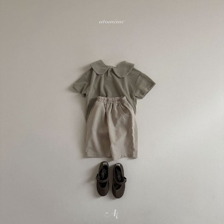 Atomeme - Korean Baby Fashion - #babyboutiqueclothing - Lemon Cropped Shorts - 9