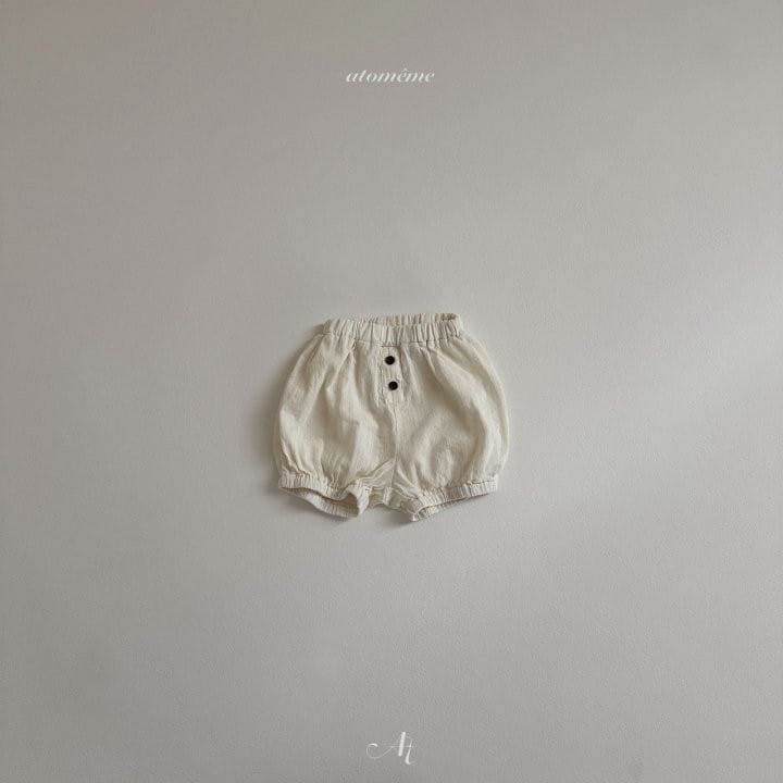 Atomeme - Korean Baby Fashion - #babyboutiqueclothing - Two Button Shorts - 3