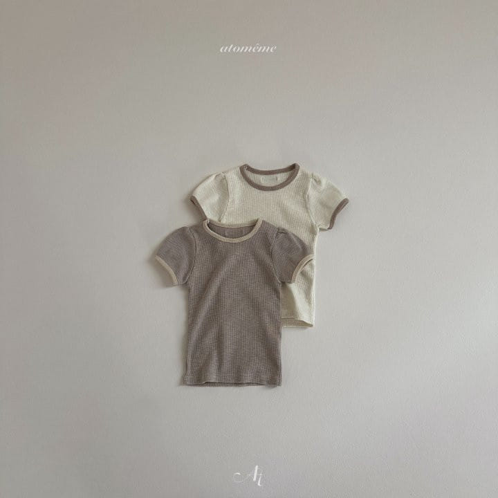 Atomeme - Korean Baby Fashion - #babyboutiqueclothing - Son Son Puff Tee - 2