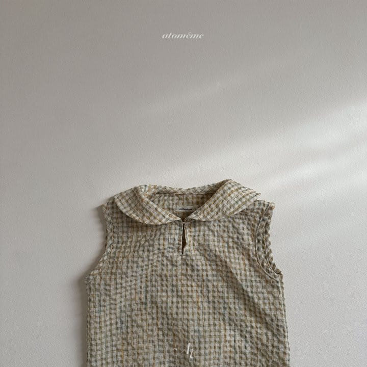 Atomeme - Korean Baby Fashion - #babyclothing - Round Collar Body Suit - 8