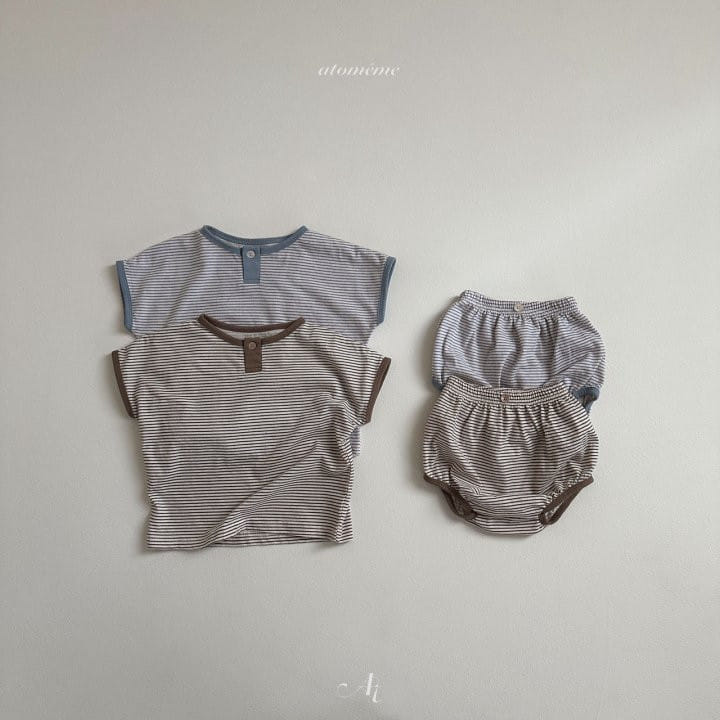 Atomeme - Korean Baby Fashion - #babyclothing - Coconut Top Bottom Set - 4