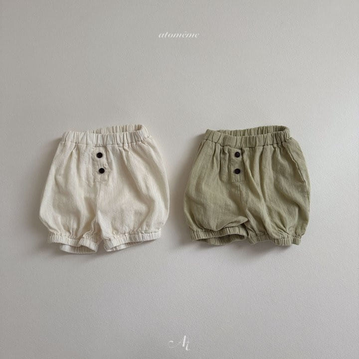 Atomeme - Korean Baby Fashion - #babyfashion - Two Button Shorts - 5