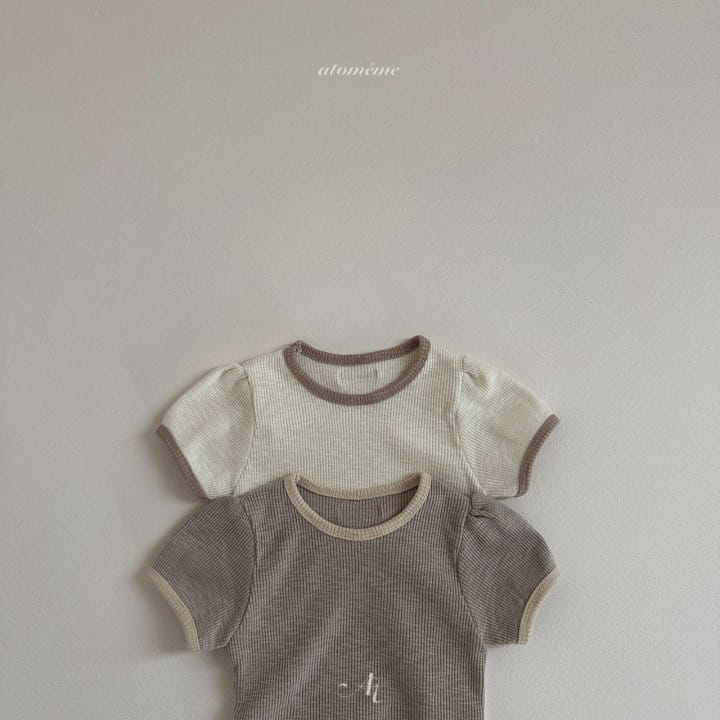 Atomeme - Korean Baby Fashion - #babyfever - Son Son Puff Tee - 5