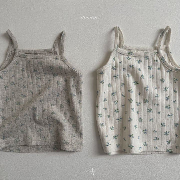 Atomeme - Korean Baby Fashion - #babygirlfashion - Molly String Sleevless Tee
