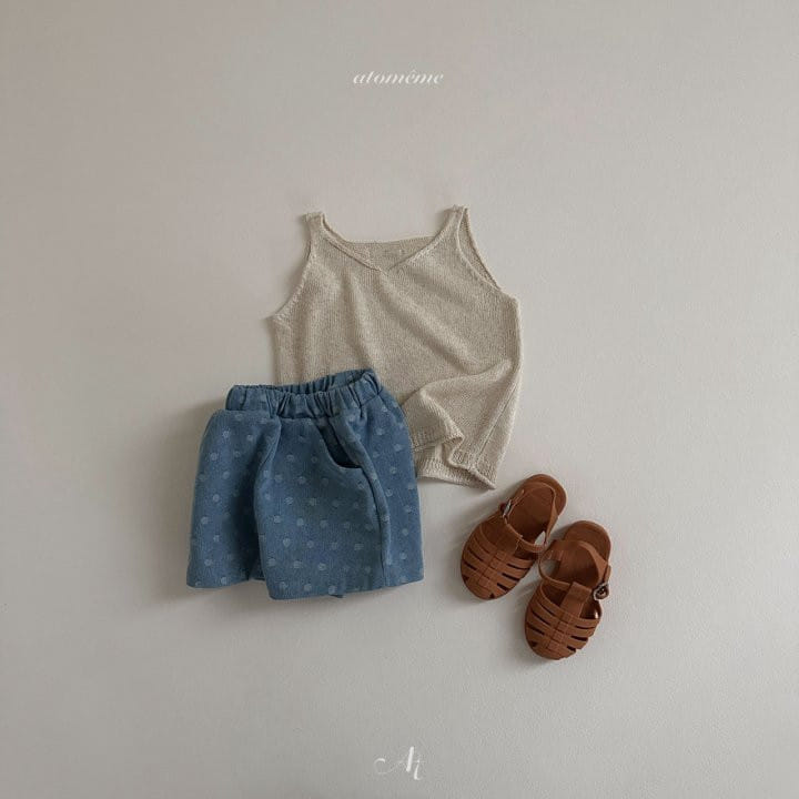 Atomeme - Korean Baby Fashion - #babylifestyle - Dot Shorts - 10