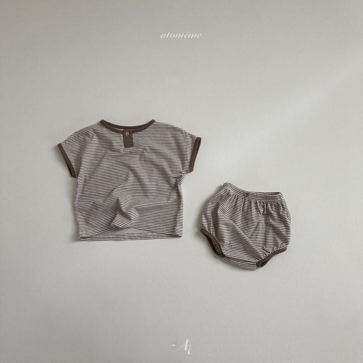 Atomeme - Korean Baby Fashion - #babylifestyle - Coconut Top Bottom Set - 7