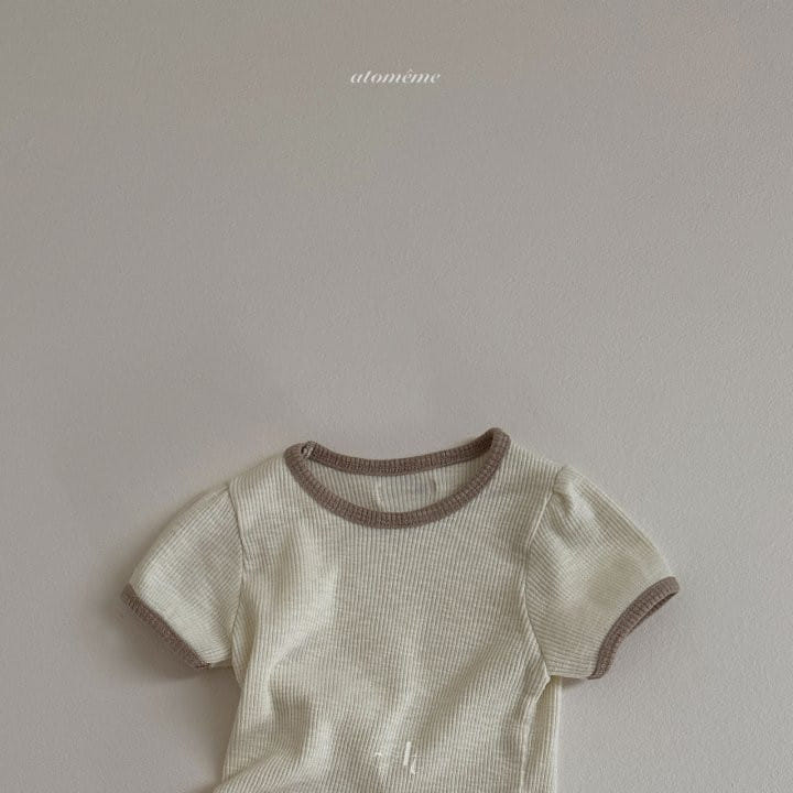 Atomeme - Korean Baby Fashion - #babylifestyle - Son Son Puff Tee - 7