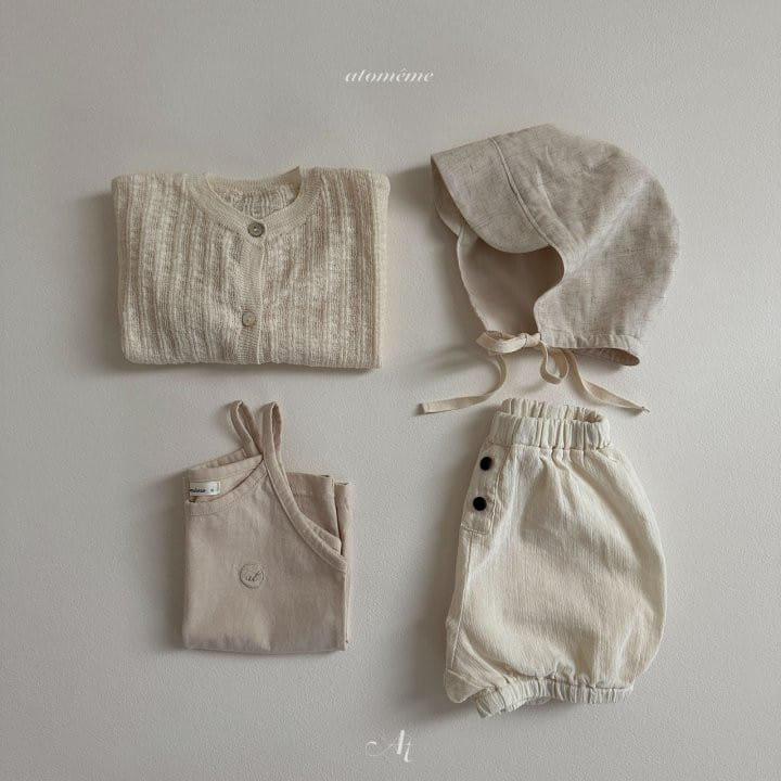 Atomeme - Korean Baby Fashion - #babyoninstagram - Two Button Shorts - 9