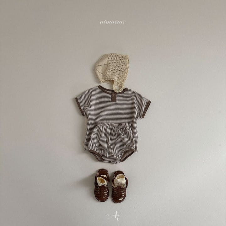 Atomeme - Korean Baby Fashion - #babyoutfit - Coconut Top Bottom Set - 11