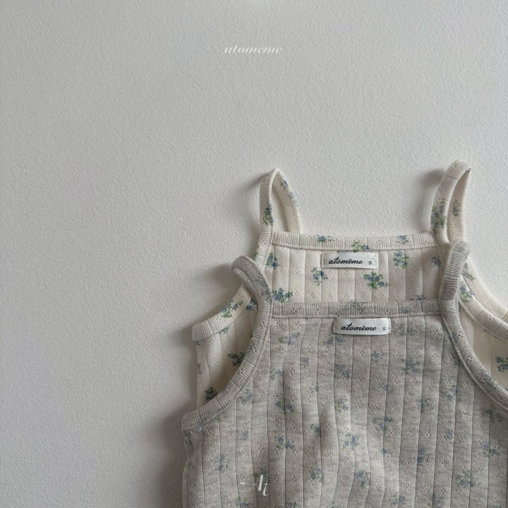 Atomeme - Korean Baby Fashion - #onlinebabyboutique - Molly String Sleevless Tee - 8